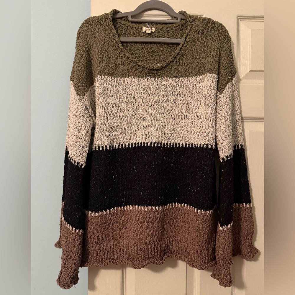 POL NWOT Colorblock Knit Sweater!